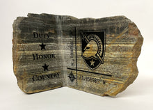 Load image into Gallery viewer, Army - Duty, Honor, Country Engraved Rock