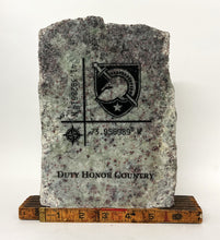 Load image into Gallery viewer, Army - Duty, Honor Country Engraved Rock