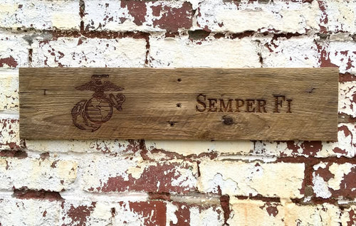 Marine Semper Fi Wall Hanging