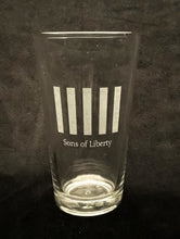 Load image into Gallery viewer, Patriot Collection - Sons of Liberty Pint Glass