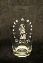 Load image into Gallery viewer, Patriot Collection - "We the People" Pint Glass
