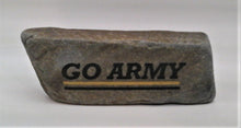 Load image into Gallery viewer, GO ARMY Engraved Stone Paperweight