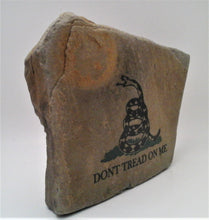 Load image into Gallery viewer, Don&#39;t Tread on Me - Engraved Rock