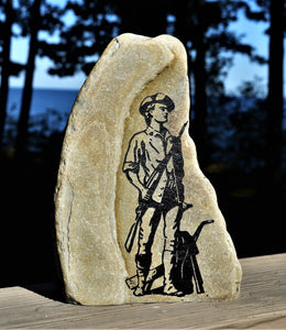 Minuteman Reagan Freedom Rock