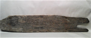 Molon Labe Engraved Driftwood