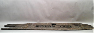 Molon Labe Engraved Driftwood