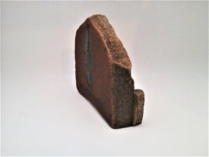 Molon Labe Engraved Rock