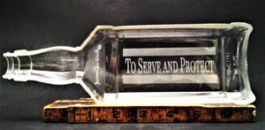 Serve and Protect Cigar Ashtray