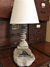 Load image into Gallery viewer, Dont Tread on Me Rock Lamp