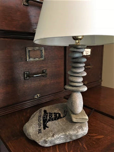 Dont Tread on Me Rock Lamp