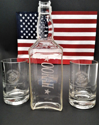 Patriot U.S. Marine Corps. Glasses and 